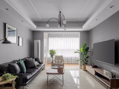 保利堂悦113㎡三居室北欧风格装修案例