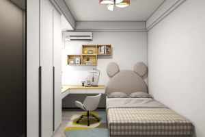 [中博装饰]金山桔园89平三房两厅现代风格案例