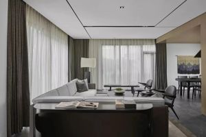 [南京灵想空间设计]200平别墅装修设计，简约高级，端庄儒佳！