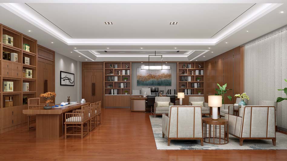 中式办公室图片 中式办公室图片