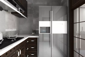 泰禾红树林130平三房两厅新中式风格