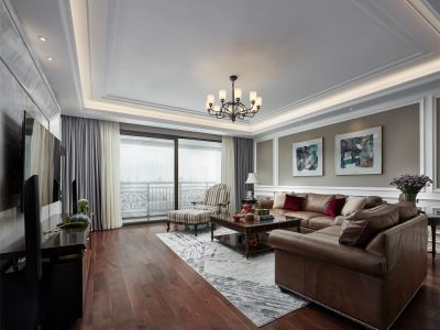 山语清晖210平米美式风格别墅装修案例