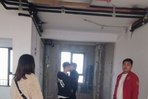 【邯郸梦玥装饰】邯郸东尚名品125平米 视察工地