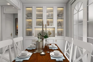 [临沧欧派整装大家居]金凤翔102平三房两厅轻奢风格