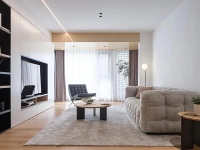 140㎡现代简约三居装修，藏不住的高级感！