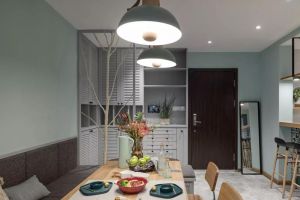 [德雕装饰]93㎡简约自然风，不华丽，却难得，清爽灵动别有韵味！