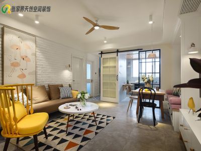 高盛国际101平欧式风格装修案例