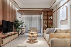 [德雕装饰]122㎡温暖日式风，榻榻米还能这样设计！