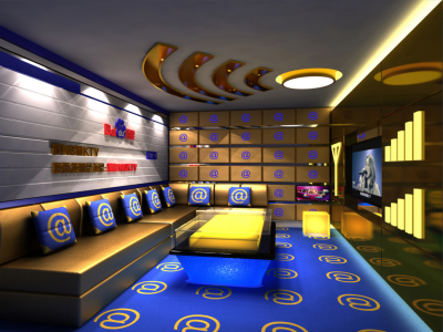 炫舞 | 80KTV新中式风格2000平米装修案例