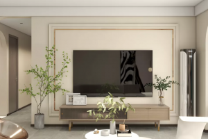 [长治城市人家装饰]世纪罗马城123平四房两厅混搭风格