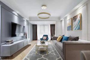 [德雕装饰]被这套美式风格惊艳到，128㎡轻奢美式风，高级又耐看！