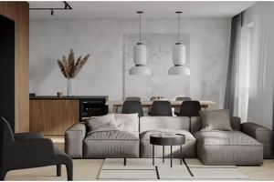 [福州德雕装饰]78㎡现代简约风小户型，装出豪宅范儿！