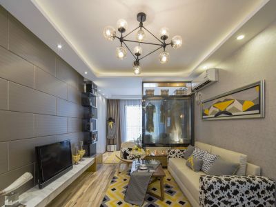 天海居45平现代简约风格