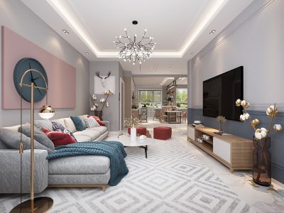 海航豪庭180平轻奢风