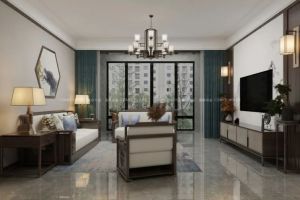 [城市人家]丨京九星港160新中式风格设计