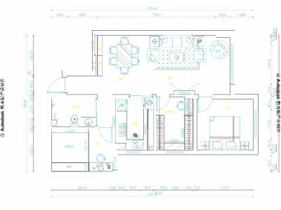 天下城120黑白灰现代风格
