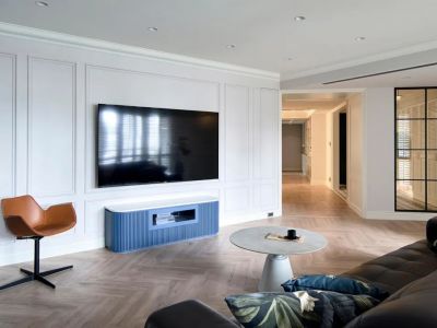 易和澜庭120平现代四室装修案例