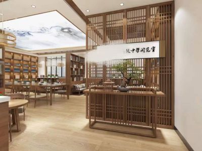 书房软膜天花，图书馆吊顶，阅览室灯膜