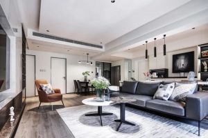 [徽峰装饰]115㎡现代风，简洁明亮的空间，优雅时尚的质感！