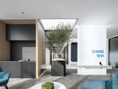 办公室-餐盟严选1000平极简风格办公室装修案例