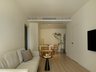 恒志云都60平简约风格二居室装修案例