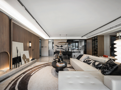 朝朝暮暮现代风格175平米装修案例