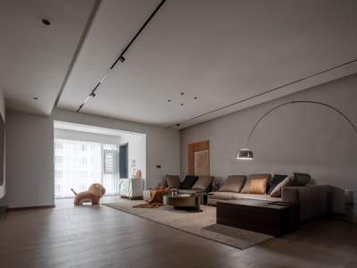 望景名府180平极简别墅装修案例