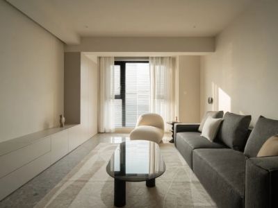 曲江城市树75平简约风格二居室装修案例