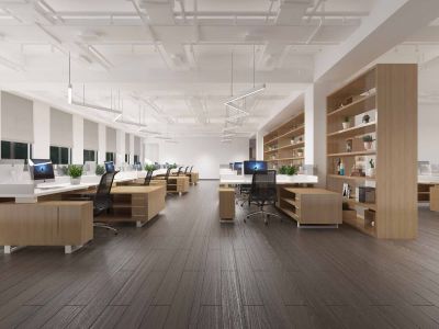 贵阳办公场所现代中式风1500平米装修案例