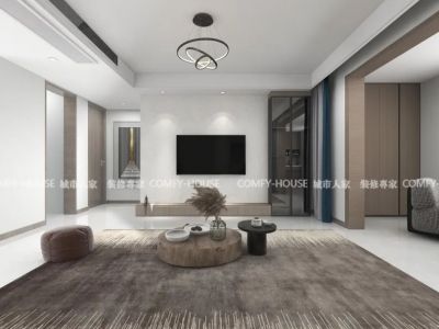 城市人家丨毛胡同137㎡现代简约风格设计