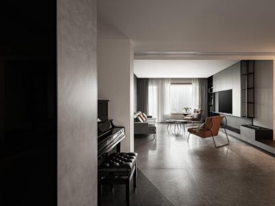 成都别墅大宅设计案例 麓湖生态城复式跃层豪宅 空中露台