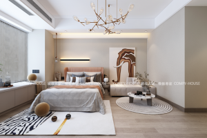 [菏泽城市人家装饰]佳和广场50㎡ 公寓现代简约风格设计