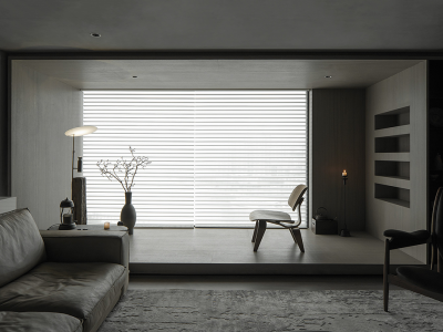 振兴·山河赋现代风格120平米装修案例