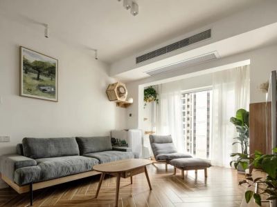 衍宏万国大都会128平米日式三居装修案例