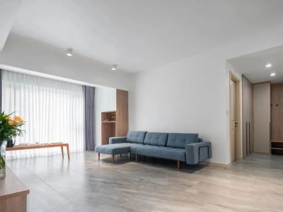 御景龙庭105平现代三居室装修案例