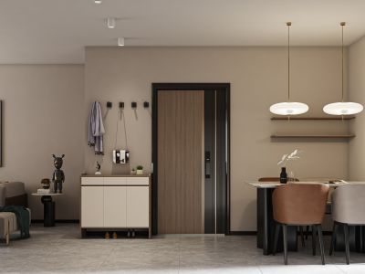 东华花园107平现代风格装修案例