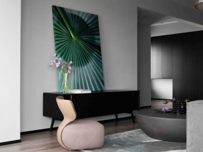 海拓香洲105平美式风格二居装修案例