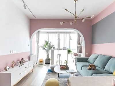 金源小区70平米北欧两居装修案例