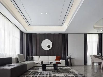 儋城壹品140平现代风格装修案例