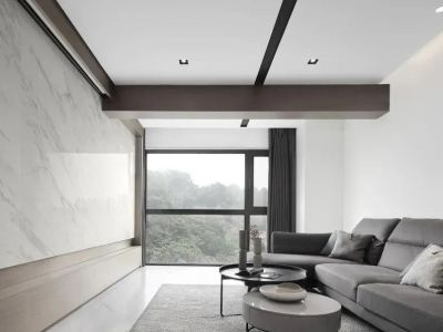 水岸名都二期120平现代三居装修案例