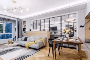 [大连龙发装饰]北欧装修案例，清新时尚温馨舒适！