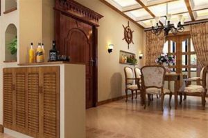 [长沙美迪装饰]新中式玄关如何设计，玄关有什么作用？