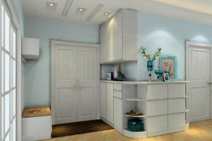 [菏泽鲁班大宅装饰]玄关鞋柜有什么作用？