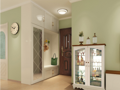 地王豪庭140平美式风格装修案例