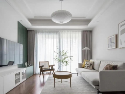 名士佳园130平现代风格装修案例