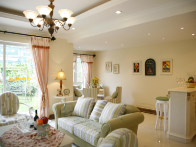 怡海社区200平美式风格装修案例