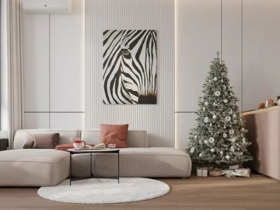 高新颐和学府95平简约风格二居室装修案例