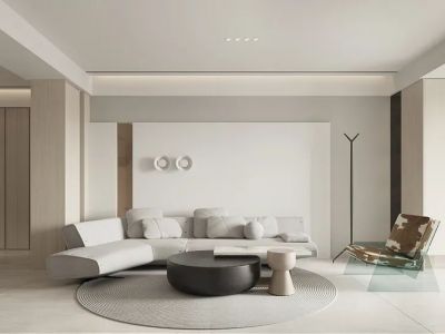 森博新城145平现代风格四居室装修案例