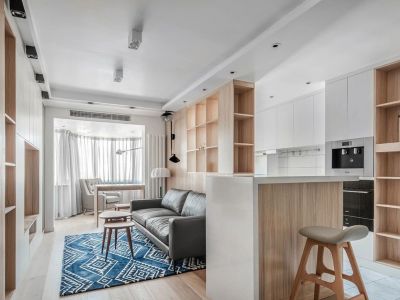 菏泽中心80平简约二居装修案例