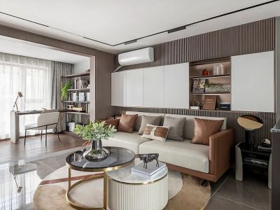 镜湖壹号118平现代风装修案例